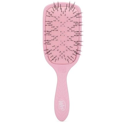 WetBrush Go Green Thick Hair Paddle Detangler Pink