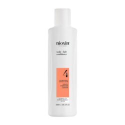 Nioxin System 4 Scalp + Hair Conditioner for Progressed Thinning Coloured Hair 300ml