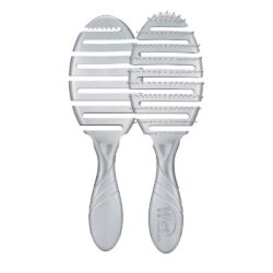 WetBrush Pro Flex Dry Holographic Silver