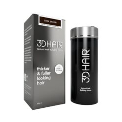 3D Hair Natural Hair Building Fibres For Thinning Hair Dark Brown 35g