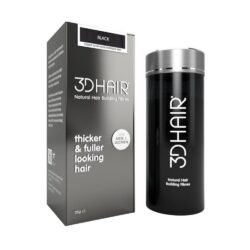 3D Hair Natural Hair Building Fibres For Thinning Hair Black 35g